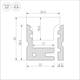Встраиваемый профиль Arlight ARH-FLOOR27-H28-2000 ANOD 038356, изображение 2