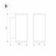 Уличный настенный светодиодный светильник Arlight LGD-Forma-Wall-Twin-R90-2x12W Warm3000 037253, изображение 2