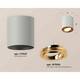 Комплект накладного светильника Ambrella light Techno Spot XS7423022 SGR/PYG серый песок/золото желтое полированное (C7423, N7004), изображение 2