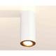Комплект накладного светильника Ambrella light Techno Spot XS7442004 SWH/PYG белый песок/золото желтое полированное (C7442, N7004), изображение 2