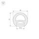 Профиль Arlight WPH-Flex-D20-Top-S10-5m White 040272, изображение 2