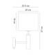 Бра Arte Lamp Robert A5029AP-1SS, изображение 2