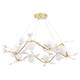 Подвесная люстра Crystal Lux Colibri SP10 Gold, изображение 5