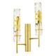 Бра Crystal Lux Primavera AP2 Gold