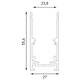 Шинопровод накладной Lumker SY-LINK-20S1-2.5-WH 019271, изображение 2