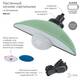 Настенный светильник Эра NLED-487-1W-SW-GR Б0051476, изображение 10