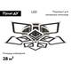 Потолочная люстра Ambrella Light Acrylica Original FA8915, изображение 2