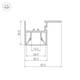 Алюминиевый профиль Arlight FOLED-CEIL-SIDE-3000 044856, изображение 3