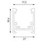 Шинопровод накладной Lumker SY-LINK-20S1S-2.5-BL 019274, изображение 2