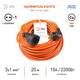 Удлинитель силовой Эра UPx-1e-3x1-20m Б0048678, изображение 3