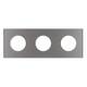 Рамка стеклянная на 3 поста Arlight FRM-GLARE-GC-3-GR 043840, изображение 2