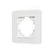 Рамка стеклянная на 1 пост Arlight FRM-OMALI-GS-1-WH 049648