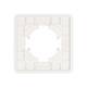 Рамка стеклянная на 1 пост Arlight FRM-OMALI-GS-1-WH 049648, изображение 2