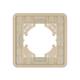 Рамка стеклянная на 1 пост Arlight FRM-OMALI-SFGS-1-GD 049679, изображение 2