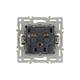 Механизм электрической розетки Arlight SCT-GP-MEU-PL-BK (250V, 16A) 043740, изображение 2