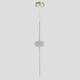 Подвесной светильник Crystal Lux GLASS SP3W LED CHROME