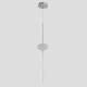 Подвесной светильник Crystal Lux GLASS SP3W LED CHROME, изображение 4