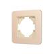 Рамка алюминиевая на 1 пост Arlight FRM-AKIRY-SFAL-1-GD 049686