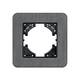 Рамка алюминиевая на 1 пост Arlight FRM-AKIRY-AL-1-BK 049681, изображение 3