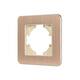 Рамка алюминиевая на 1 пост Arlight FRM-AKIRY-AL-1-GD 049683