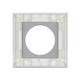 Рамка стеклянная на 1 пост Arlight FRM-GLARE-GC-1-WH 043832, изображение 2
