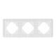 Рамка на 3 поста алюминиевая Arlight FRM-AKIRY-AL-3-SR 049728, изображение 2