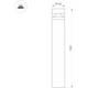 Ландшафтный светильник Arlight LGD-GUIDE-BOLL-H1000-20W Warm3500-MIX (GR, 280 deg, 230V) 047690, изображение 2