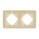 Рамка на 2 поста стеклянная Arlight FRM-OMALI-SFGS-2-GD 049711, изображение 3