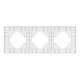 Рамка на 3 поста пластиковая Arlight FRM-PERIO-PL-3-GD 049757, изображение 2
