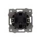 Механизм выключателя одноклавишный непроходной Arlight SWT-MK01-PL-WH-V (250V, 10A) 049867, изображение 2