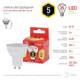 Лампа светодиодная Эра GU10 5W 2700K ECO LED MR16-5W-827-GU10 Б0019062, изображение 4