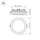 Встраиваемый светодиодный светильник Arlight LTD-115SOL-15W Warm White 020708, изображение 11