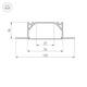 Профиль Arlight ARH-LINIA72-FANTOM-2000 ANOD 025025, изображение 3