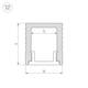 Профиль Arlight SL-Mini-8-2000 Anod Black 030514, изображение 2