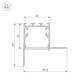 Профиль Arlight SL-LINIA32-FANTOM-EDGE-2000 ANOD 027159, изображение 3