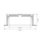 Профиль Arlight SL-LINIA88-F-2000 ANOD 019315, изображение 3
