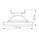 Лампа Arlight AR111-UNIT-G53-15W- Warm3000 025640, изображение 2
