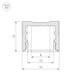 Профиль Arlight SL-Slim-H13M-2000 Black 032997, изображение 2