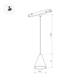 Трековый светодиодный светильник Arlight Mag-Orient-Cone-Hang-7W Warm3000 037370, изображение 2