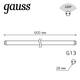 Лампа cветодиодная Gauss G13 10W 6500K матовая 1930302, изображение 3