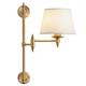 Бра Crystal Lux Poesia AP1 Brass, изображение 3