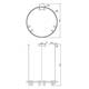 Подвесная светодиодная люстра Maytoni Satellite MOD102PL-L42BK, изображение 2