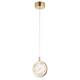 Подвесной светодиодный светильник Crystal Lux Cielo SP6W Led Gold, изображение 5