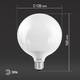 Лампа светодиодная Эра E27 20W 4000K LED G120-20W-4000K-E27 Б0049081, изображение 6