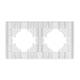 Рамка на 2 поста пластиковая Arlight FRM-PERIO-PL-2-BK 049751, изображение 3