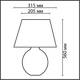 Настольная лампа Lumion Moderni Ramora 8134/1T, изображение 2