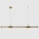 Подвесной светильник Crystal Lux LINEUP SP24W LED BRASS, изображение 2