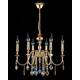 Подвесная люстра Crystal Lux Mercedes SP6 Gold/Color, изображение 3
