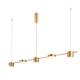 Подвесной светодиодный светильник Crystal Lux Tristan SP5 L1200 Gold