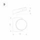 Уличный настенный светодиодный светильник Arlight LGD-Eye-Wall-6W Warm3000 029979, изображение 2
